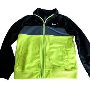 Nike Boys Shell Full Zip Track Lightweight Jacket No Hood Toddler Size 3T